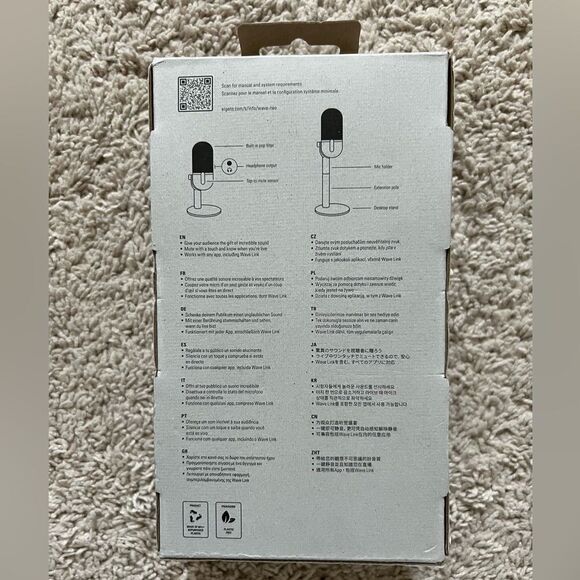 Elgato Wave Neo Microphone USB-C to USB-A Gaming Streaming 10MAI9901 - Picture 3 of 7